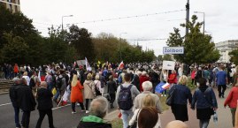 Marsz Miliona Serc na Żoliborzu