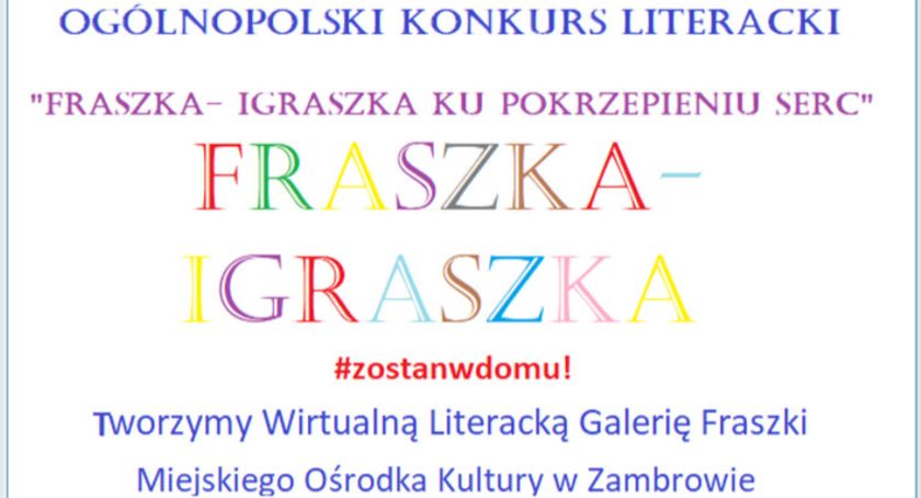 Konkurs na fraszkę-igraszkę rozstrzygnięty 