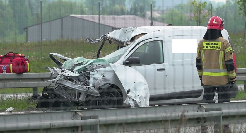 Wypadek na S8. Droga w kierunku Białegostoku zablokowana AKTUALIZACJA [foto+VIDEO] 