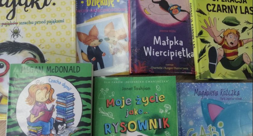 Książka na wakacje. Oddział dla dzieci MBP zaprasza do biblioteki