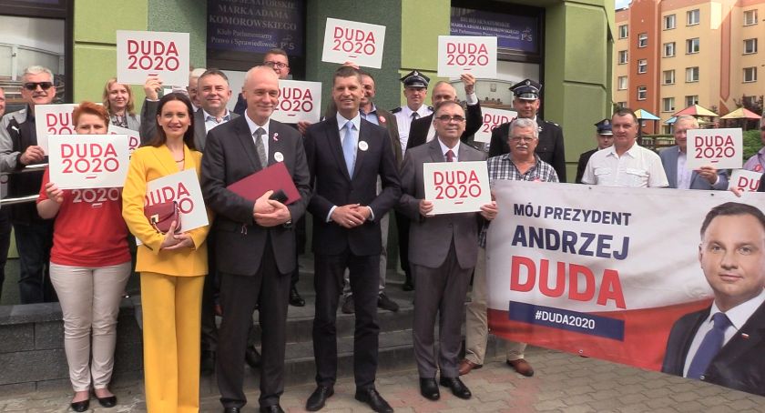 Wybory prezydenckie 2020: prezentacja powiatowego komitetu poparcia Andrzeja Dudy [foto+video]