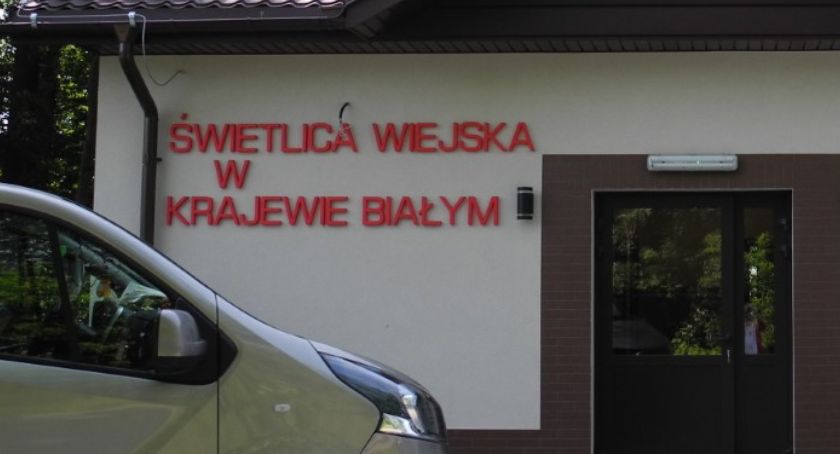 Zakończono modernizację świetlicy w Krajewie Białym
