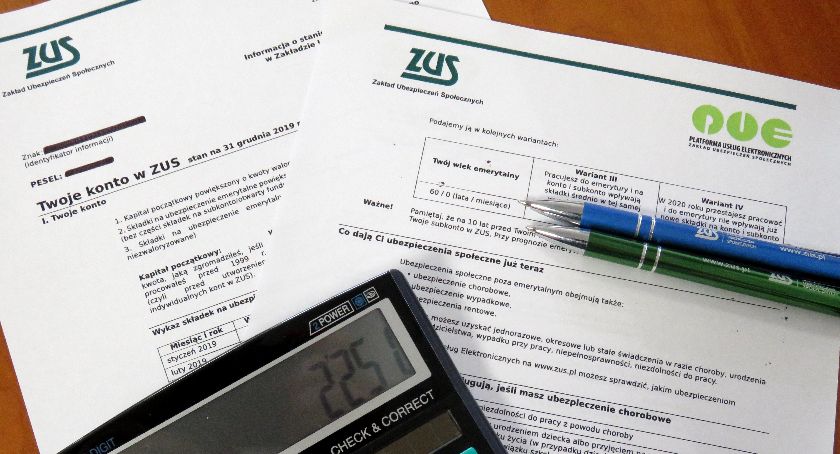 Informacja o stanie konta ubezpieczonego wyłącznie na PUE ZUS