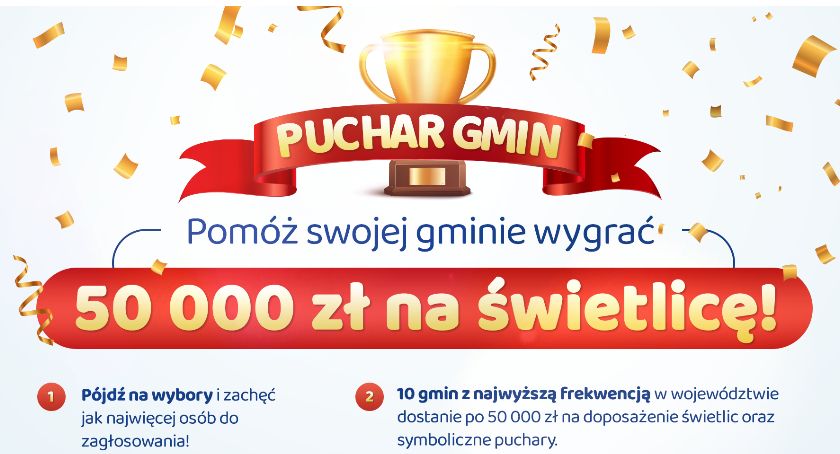 Puchar Gmin, czyli 50 tys. zł dla gmin z najlepszą frekwencją w drugiej turze wyborów!