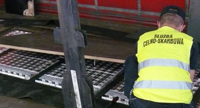 Kolejny duży przemyt papierosów w rękach podlaskiej KAS
