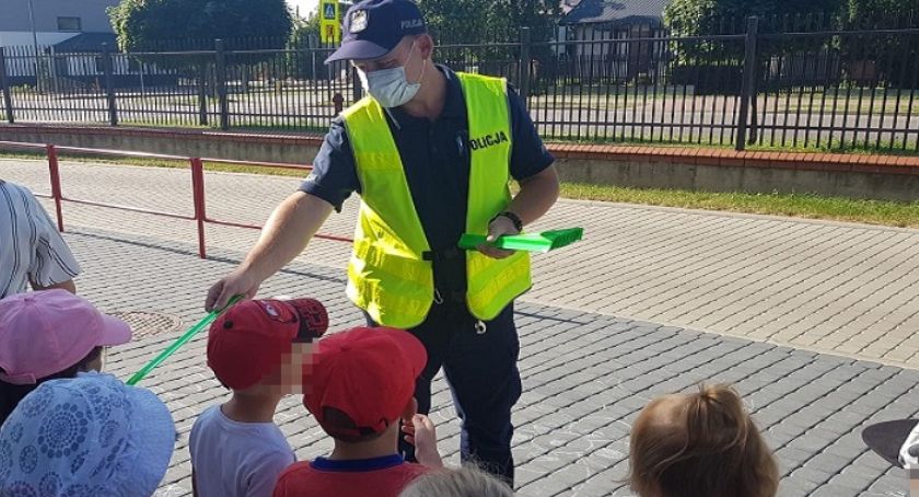 Spotkanie z policjantami w Miejskim Przedszkolu Nr 5
