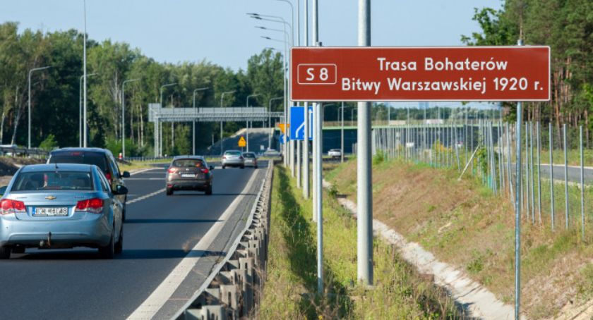 Droga ekspresowa S8 Trasą Bohaterów Bitwy Warszawskiej 1920 roku [foto]