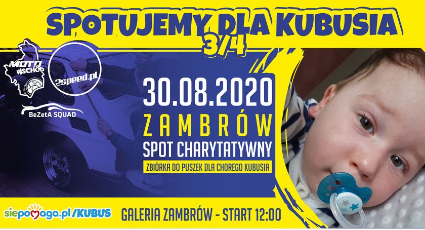 BeZetA SQUAD charytatywnie dla Kubusia z Hajnówki