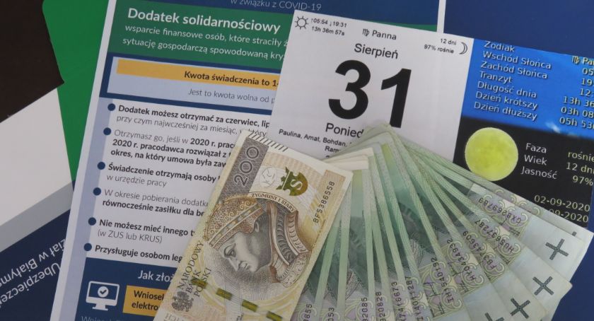 Wnioski o dodatek solidarnościowy tylko do końca sierpnia!
