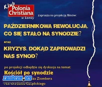 Zapraszamy na spotkanie Klubu „Polonia Christiana”
