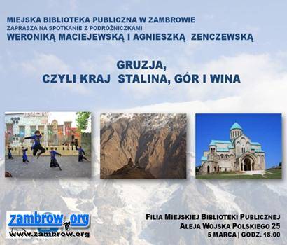 MBP zaprasza na spotkanie z podróżniczkami