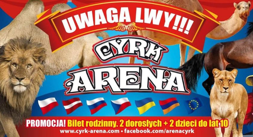 Cyrk Arena zaprasza na spektakl. Wygraj podwójny bilet!