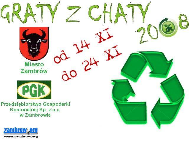 W piątek ruszyła akcja graty z chaty. Dziś drugi dzień zbiórki