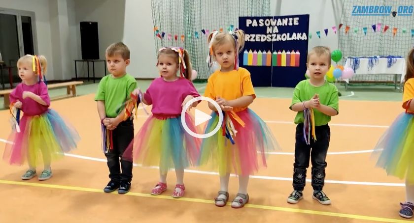Pasowanie na przedszkolaka w MP5 [foto+video]