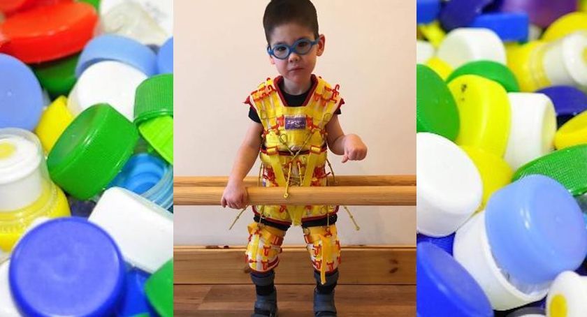 Trwa zbiórka nakrętek na rzecz 4-letniego Adasia