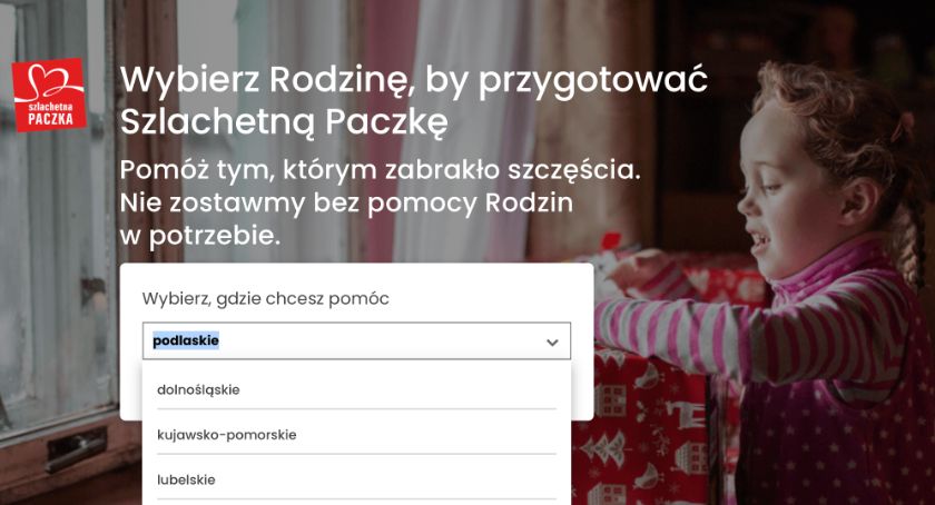Szlachetna Paczka 2020: na liście są już pierwsi potrzebujący z powiatu zambrowskiego!