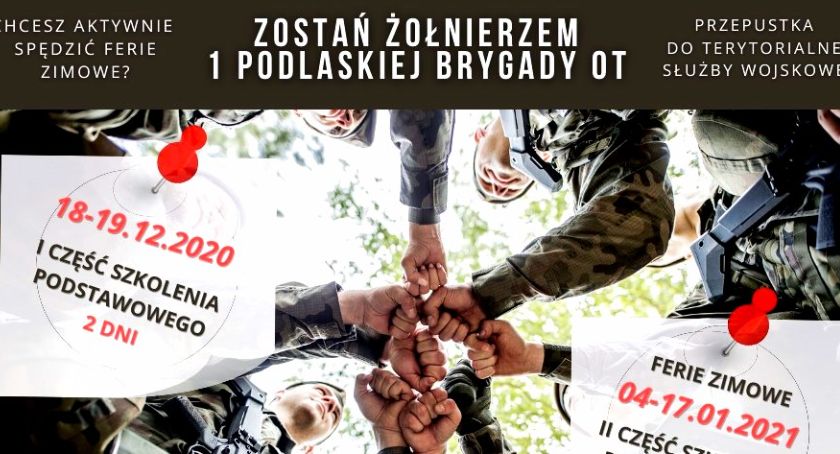 Ostatni w tym roku nabór do  Terytorialsów