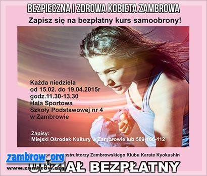 Zapisz się na kurs samoobrony - wolne miejsca 