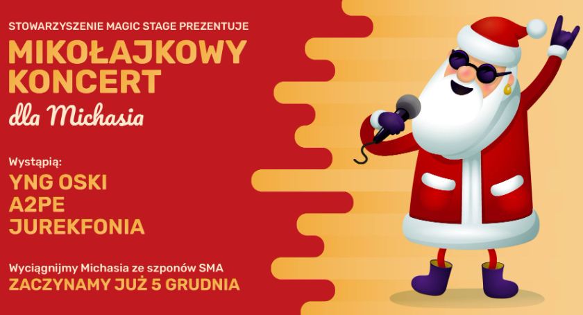 Zambrowski raper organizuje koncert na rzecz Michasia Boguckiego