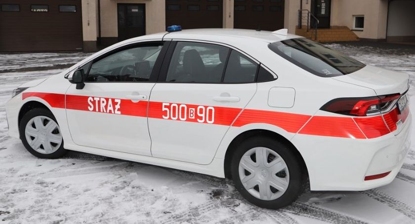 Nowy samochód operacyjny zambrowskich strażaków
