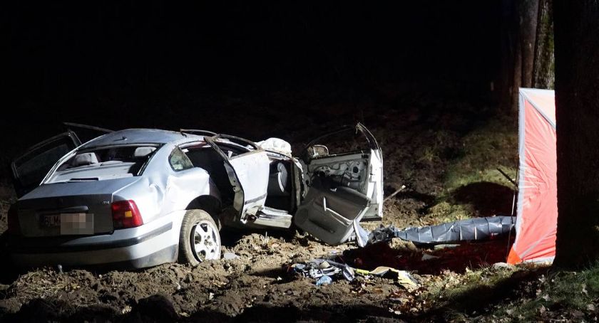Tragiczny wypadek na DK63 [foto]