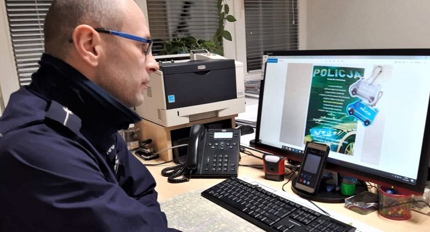 Policjanci spotkali się online z wolontariuszami WOŚP