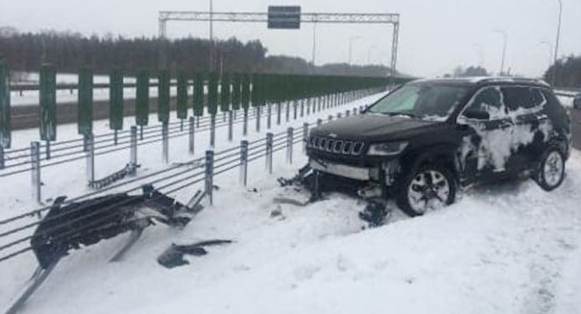 3 kolizje w jednym czasie. Trudne warunki na drogach