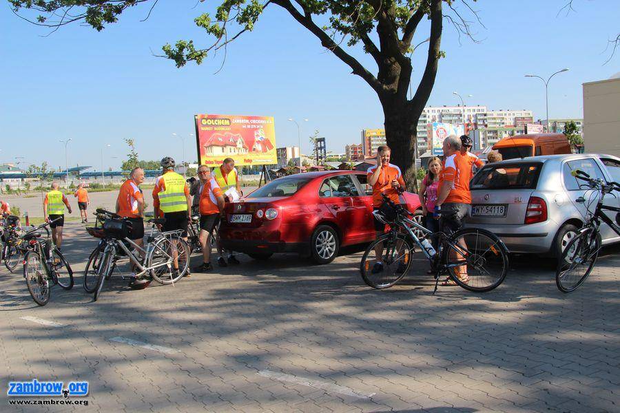 Wyruszyli rowerami do Zamościa [foto+video]