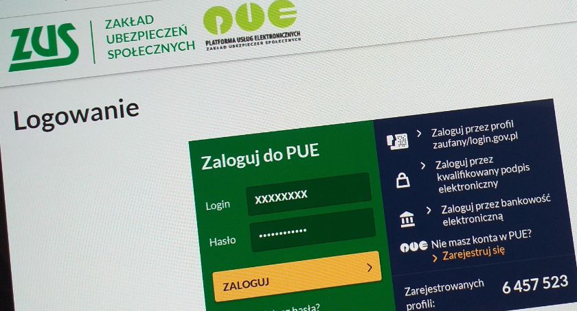 Konto na PUE ZUS bez wychodzenia z domu 
