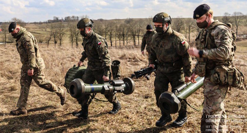 Terytorialsi ukończyli kurs z zakresu  bojowego wykorzystania ppk Javelin