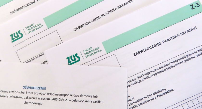 ZUS: za okres kwarantanny przysługują świadczenia z tytułu choroby