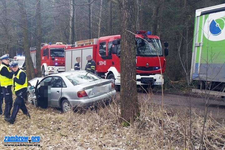 Tragiczny wypadek w gminie Kołaki Kościelne [foto]