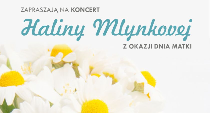 Halina Mlynkova zaśpiewa w Zambrowie na Dzień Matki