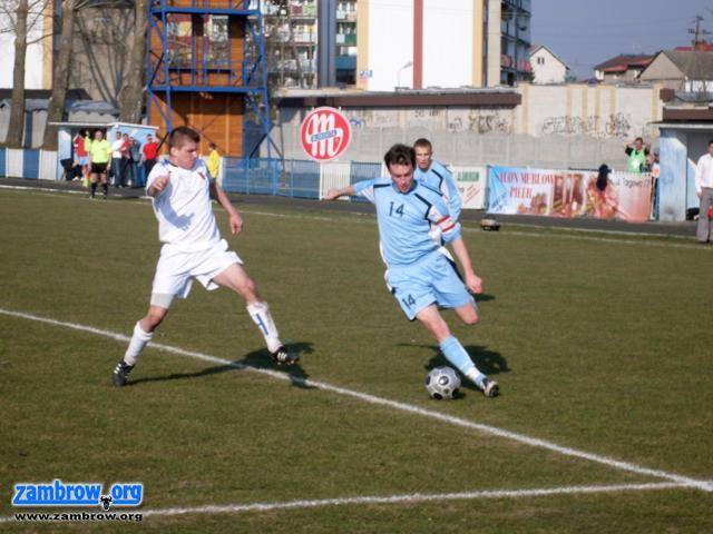 Olimpia Zambrów - Warmia Grajewo 0:0