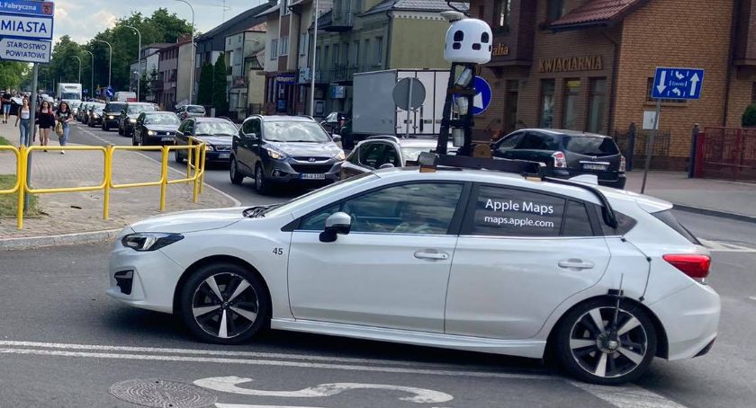 Samochód Apple Maps na ulicach Zambrowa [FOTO]