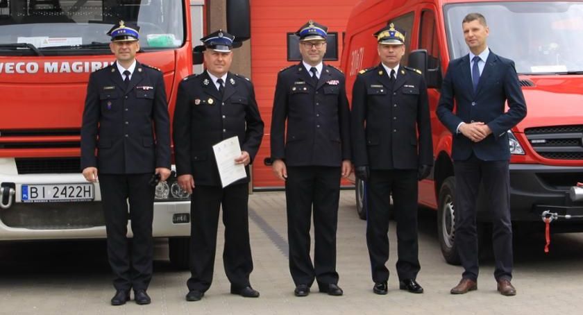 OSP Stary Laskowiec z promesą na zakup nowego wozu ratowniczo-gaśniczego