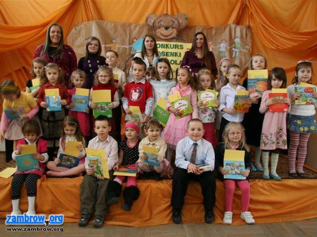 Zaproszenie na konkurs piosenki przedszkolaków
