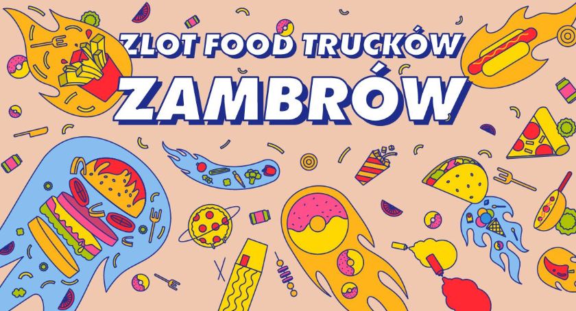 Zlot Food Trucków w Zambrowie. Sprawdź, czy wygrałeś vouchery na darmowe jedzenie!