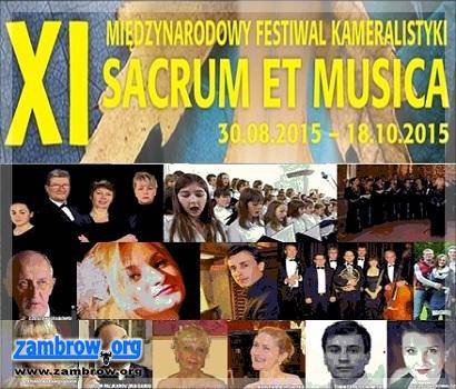 Zapraszamy na październikowe koncerty w ramach Sacrum et Musica