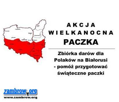 Wielkanocna Paczka dla Polaków na Białorusi