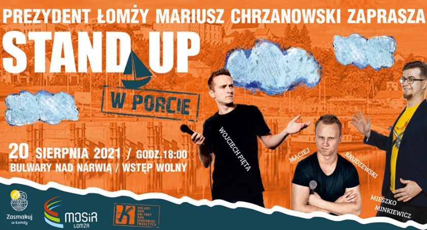 Stand-upowy wieczór w łomżyńskim Porcie