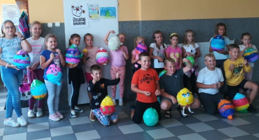 Wakacyjne warsztaty techniczno – plastyczne w gminie Zambrów