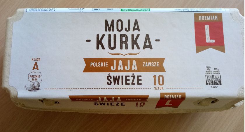 Uwaga: salmonella na skorupkach i w treści jednej z partii jaj!