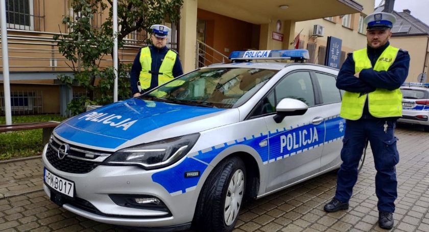 Podziękował zambrowskim policjantom za ... mandat