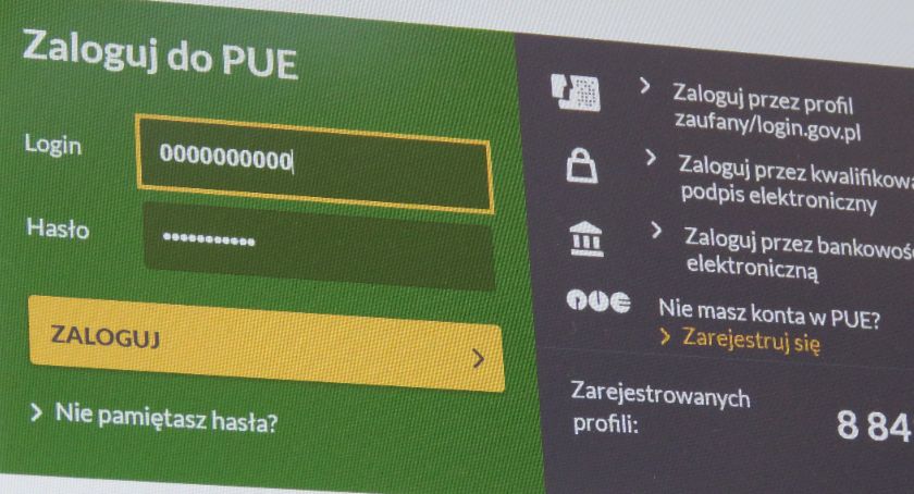 Zmiany w rejestracji i logowaniu na PUE ZUS