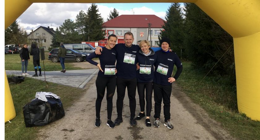 Zambrowscy funkcjonariusze na podium w Pniewie [FOTO]