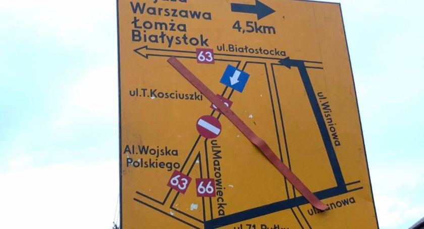 UWAGA: zmiana organizacji ruchu w Zambrowie!