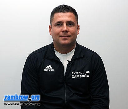 Wywiad z Kamilem Rosińskim - trenerem FC Zambrów [video]