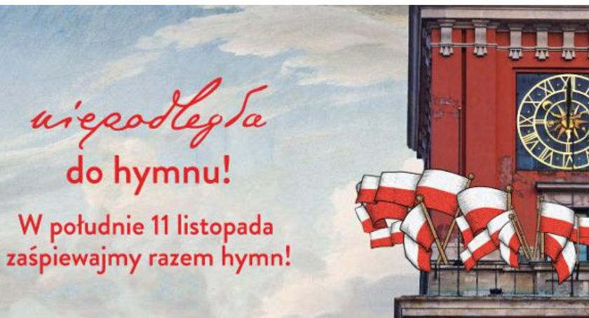 Niepodległa do hymnu!