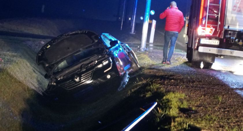 Kolizja dwóch osobówek na DK63 [FOTO]